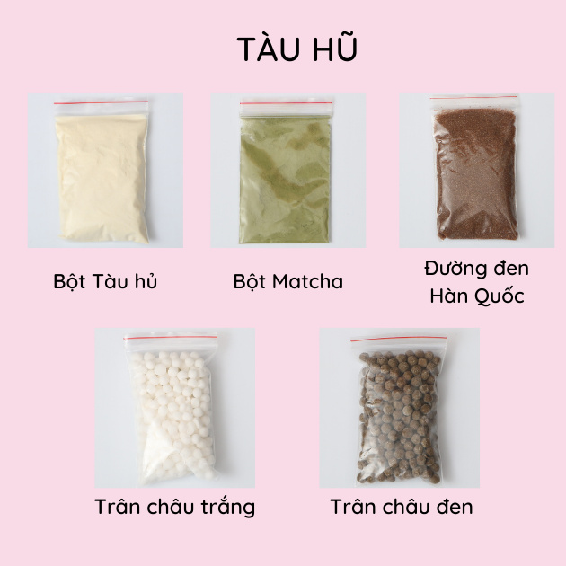 Sét tàu hũ Trân châu đường đen (Set 12 - 15 chén) tại ALAME.VN , Nấu ăn & làm bánh, nấu và làm dễ dàng vô cùng hấp dẫn