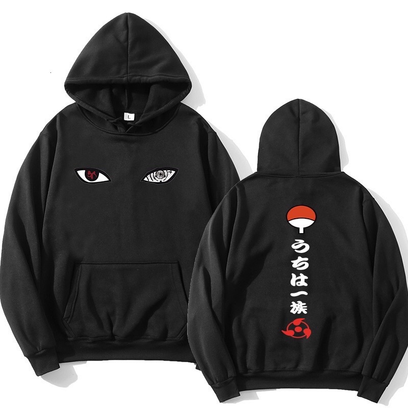 Áo khoác hoodie in hình  AKATSUKI UCHIHA, SASUKE , NARUTO ANIME nam nữ đủ size giá rẻ