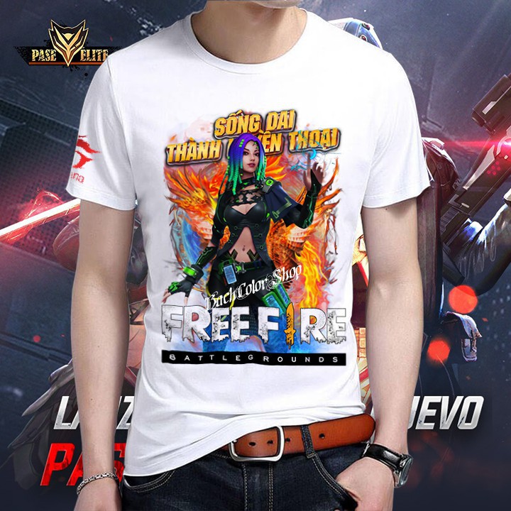 Áo Thun Nam Free Fire MOCO T