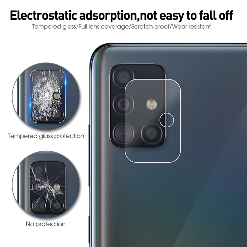 3-in-1 AG Kính Cường Lực Gốm Dẻo Siêu Dẻo Mặt trước và mặt sau và bảo vệ màn hình ống kính máy ảnh cho Samsung Galaxy Note 10 Lite S20 FE A72 A52 A32 A02s A42 A22 PPF sau