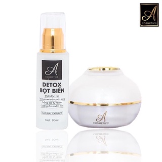 [Chính hãng] Combo Kem Face Pháp chữ A Cosmetics + Detox Bọt Biển Mỹ phẩm Phương Anh