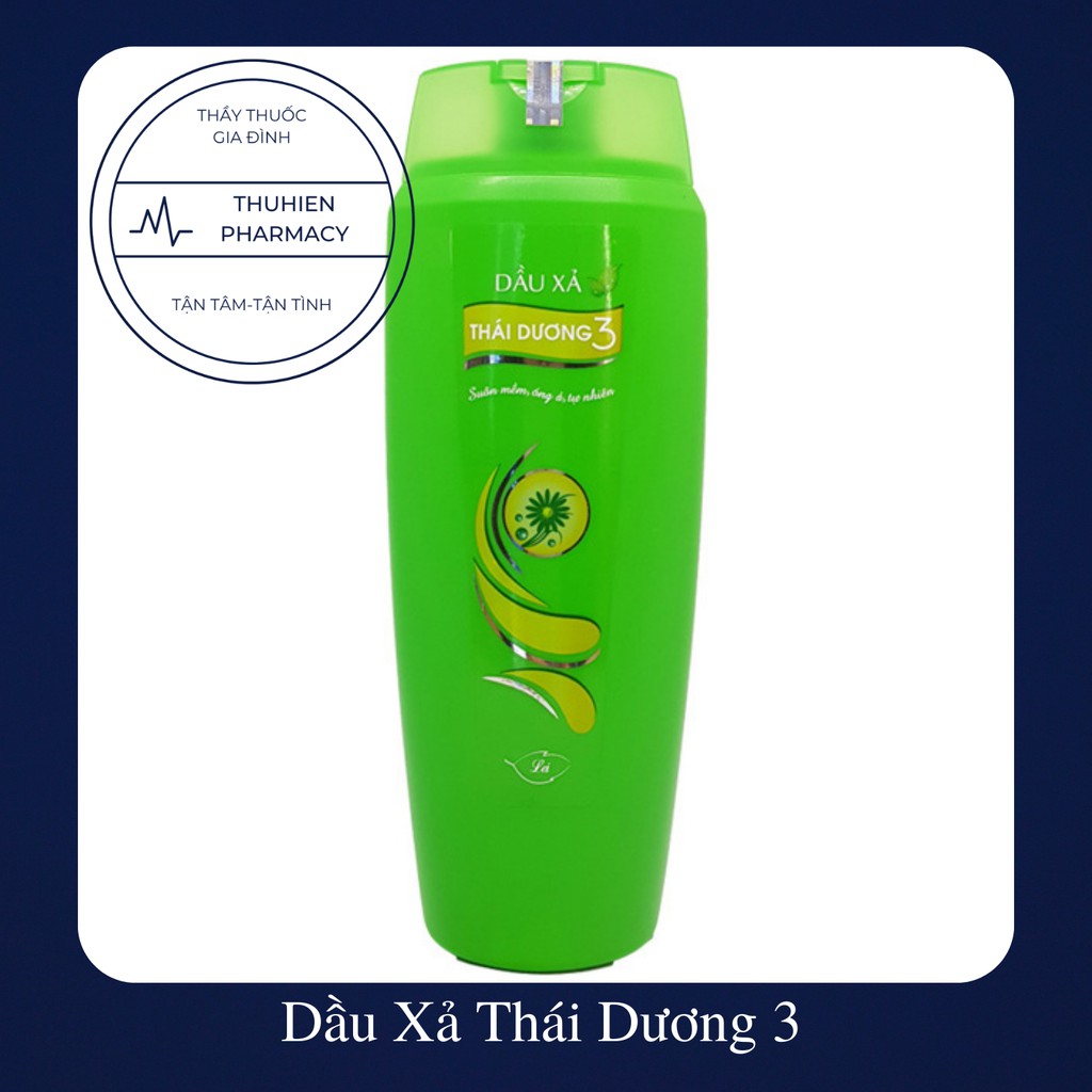 [Hàng chính hãng] DẦU XẢ THÁI DƯƠNG 3 (chai 200ml)