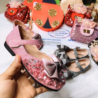 Giày nơ công chúa (giày Cô Hằng) sz 21-36