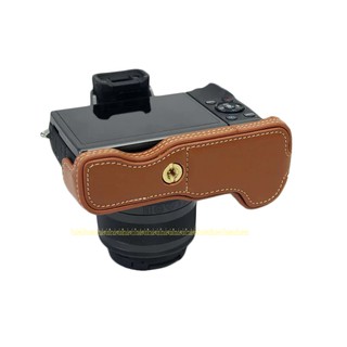Bao da PU đeo máy ảnh Canon Eos M5

