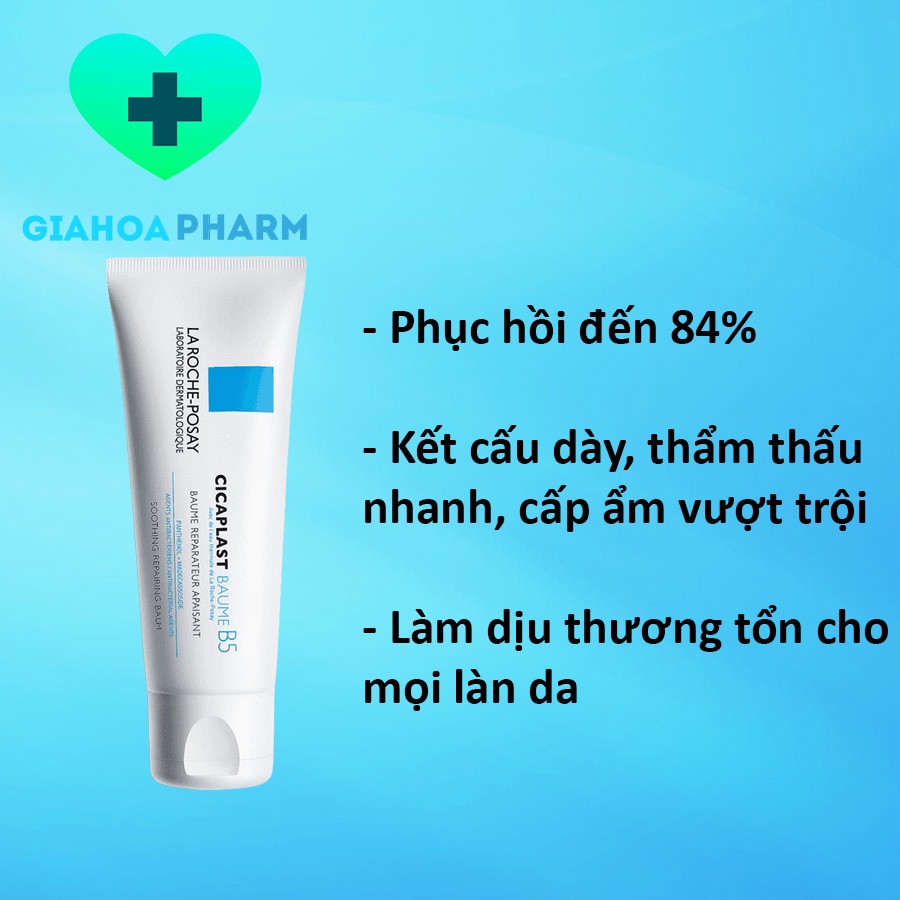 [CHÍNH HÃNG] La Roche-Posay Cicaplast Baume B5 40ml - Kem dưỡng làm dịu kích ứng &amp; phục hồi da, an toàn cho cả trẻ em