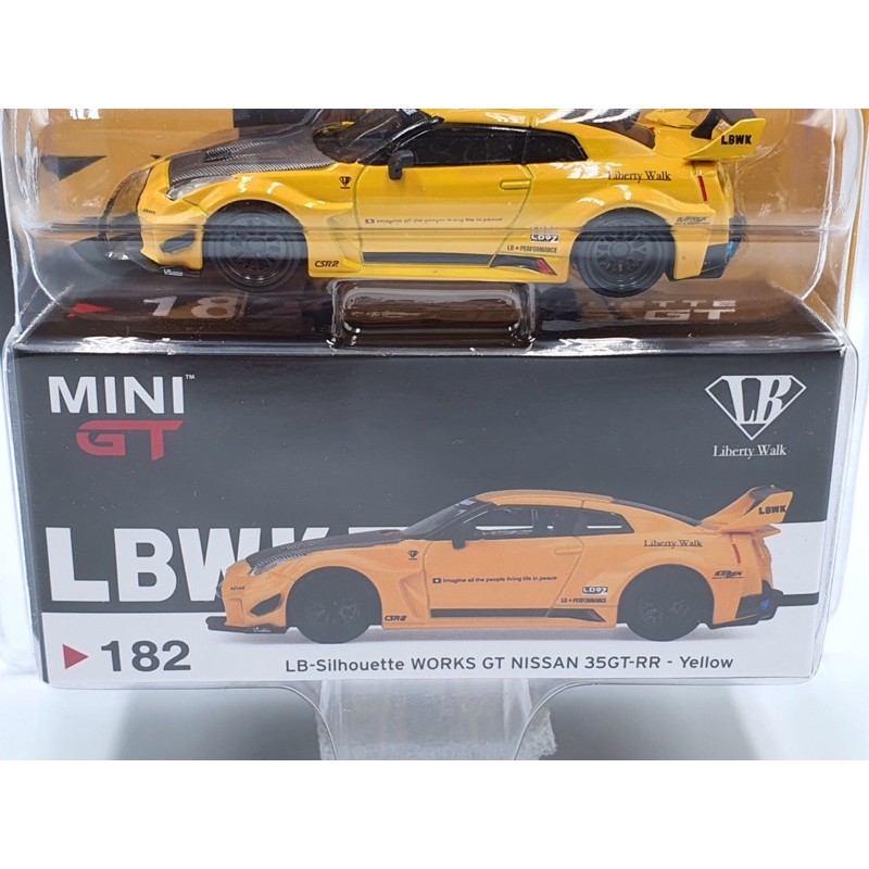 Xe Mô Hình Nissan 35GT-RR Ver.1 Bản Tay Lái RHD Tỉ Lệ 1:64 Hãng sản xuất MiniGT ( Vàng )