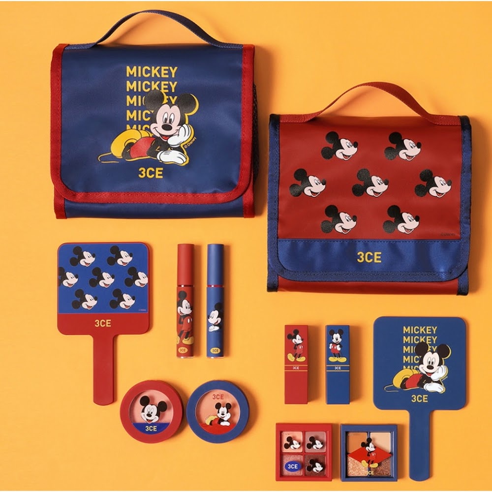 Gương Cầm Tay 3CE Square - Pink Rumour Mini Hand Mirror Hồng