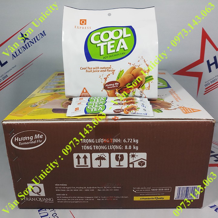 Thùng trà Me Trần Quang 20 bịch 336g (24 gói dài * 14g)