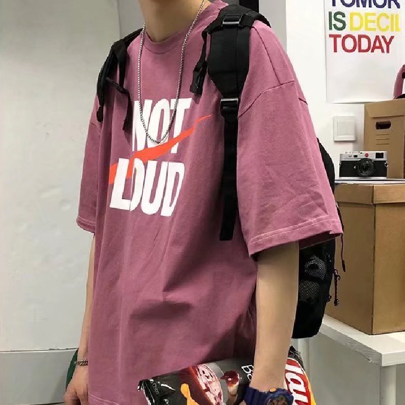 Áo Thun Tay Ngắn Dáng Rộng In Họa Tiết Hoạt Hình Phong Cách Hip Hop Thời Trang Mùa Hè Cho Nam Và Nữ