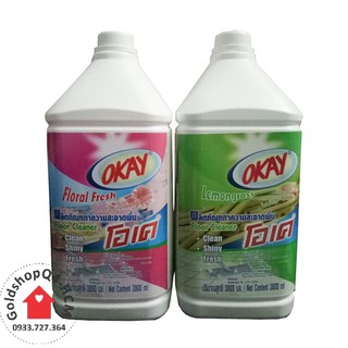 HCM- Lau sàn okay ĐỦ MÀU 3800ml Thái lan HSD 2025