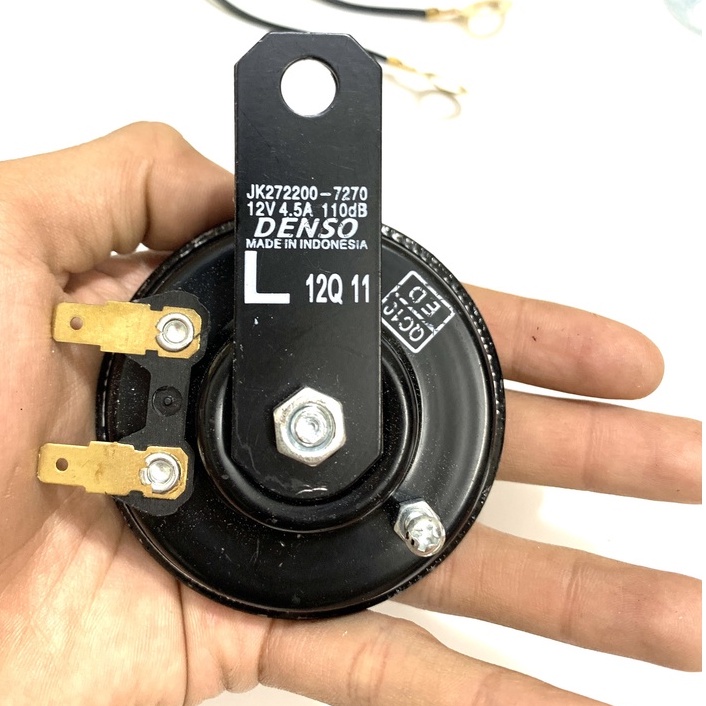 Còi đĩa denso gắn ô tô-xe máy.Cắm như zin Giá 1 Đôi