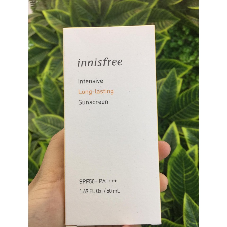 Kem chống nắng Innisfree Intensive Long Lasting Sunscreen Spf 50 Pa++++ 50ml