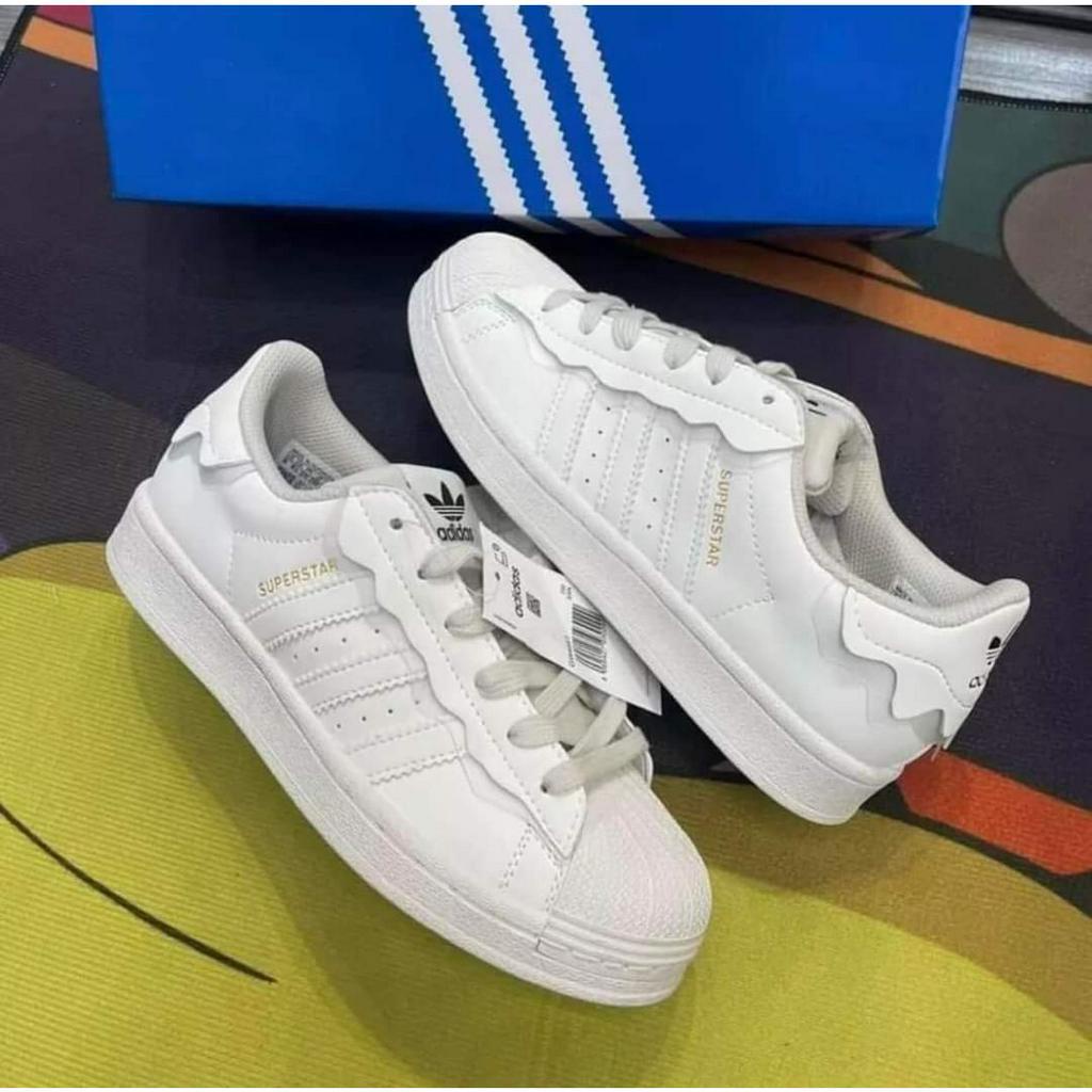 Giày Adidas Forum Superstar Mẫu Mới 2023 Cực Xịn, Sò Das 3 Màu Đen Xanh Trắng,hồng Hàng Đẹp