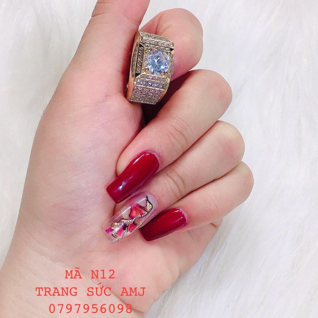 NHẪN NAM ĐÍNH ĐÁ MẪU CAO CẤP