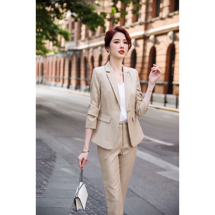 Set nguyên bộ áo Vest 2 lớp tay dài - quần dài TJ37