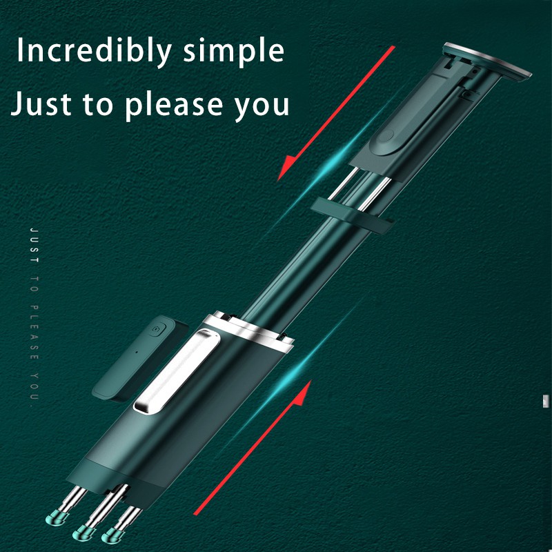 Gậy Tự Sướng Bluetooth Không Dây 3 Trong 1 Tiện Lợi Cho Iphone Android J4V | BigBuy360 - bigbuy360.vn