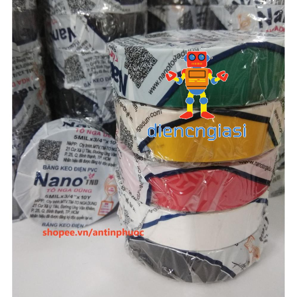 Băng keo điện Nano Tô Nga Dũng