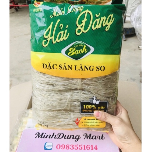 Miến dong sạch gói 500g