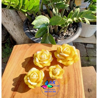 2506.022 KHUÔN SILICONE HOA HỒNG BÚP