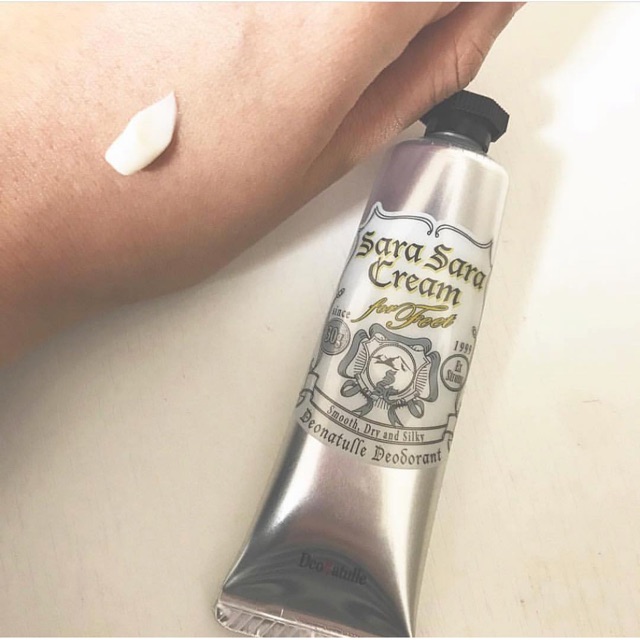Kem khử mùi và mồ hôi chân Deonatulle sara cream
