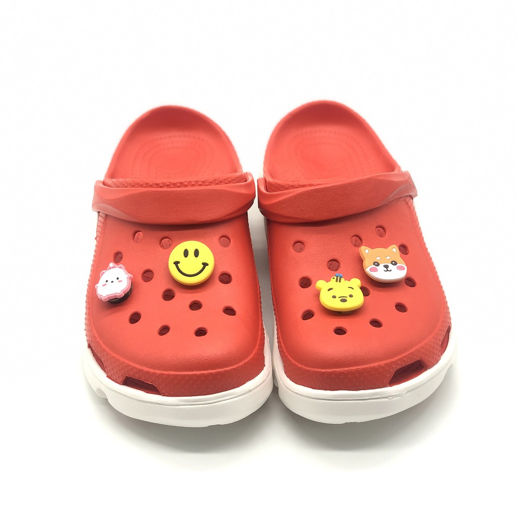 [CÓ VIDEO CLIP THẬT] Sticker / Jibbitz đèn LED Gắn Dép Crocs, Cross, Satihu, Dép Sục