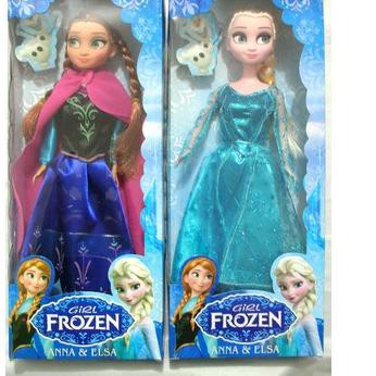 Búp Bê Barbie Hình Công Chúa Elsa Và Anna Trong Phim Frozen