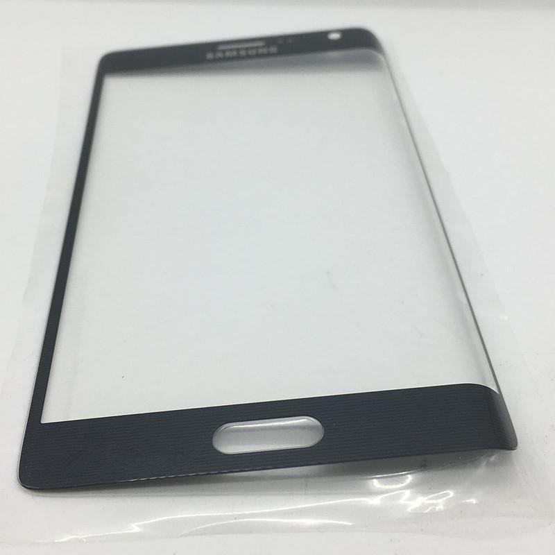 Đen Front Screen Glass Lens Đối Với Samsung Galaxy Note 4 Cạnh N9150 N915A N915F