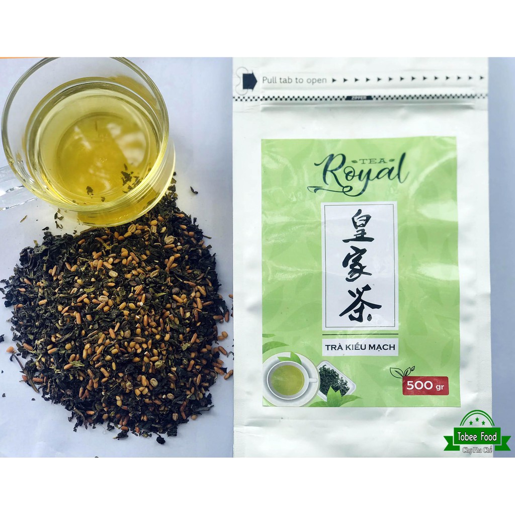 Trà kiều mạch royal túi 500g - nguyên liệu trà sữa thanh mát vị gạo rang - ảnh sản phẩm 6