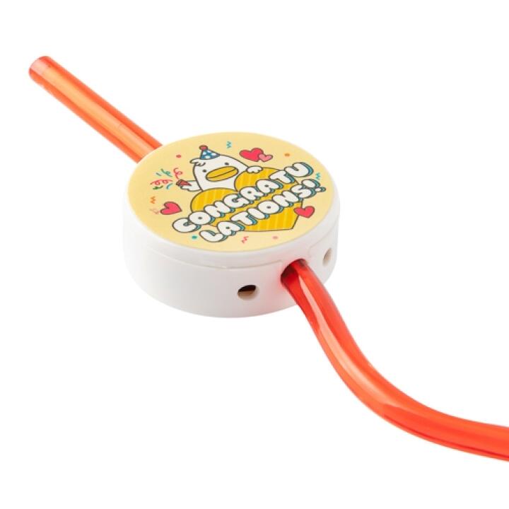 Ống Hút ARTBOX Hàn Quốc Melody Xinh Xắn Sinh Nhật Màu Đỏ