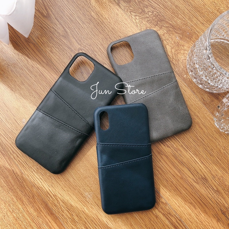 Ốp lưng iphone nhét thẻ da mềm