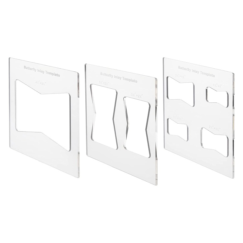 Bộ 3 Khuôn In Hình Bươm Bướm Dùng Làm Đồ Gỗ Tiện Dụng