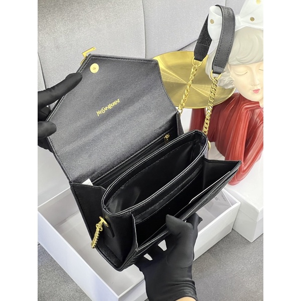 TÚI Y S L FLAPBAG DÁNG BÌ THƯ