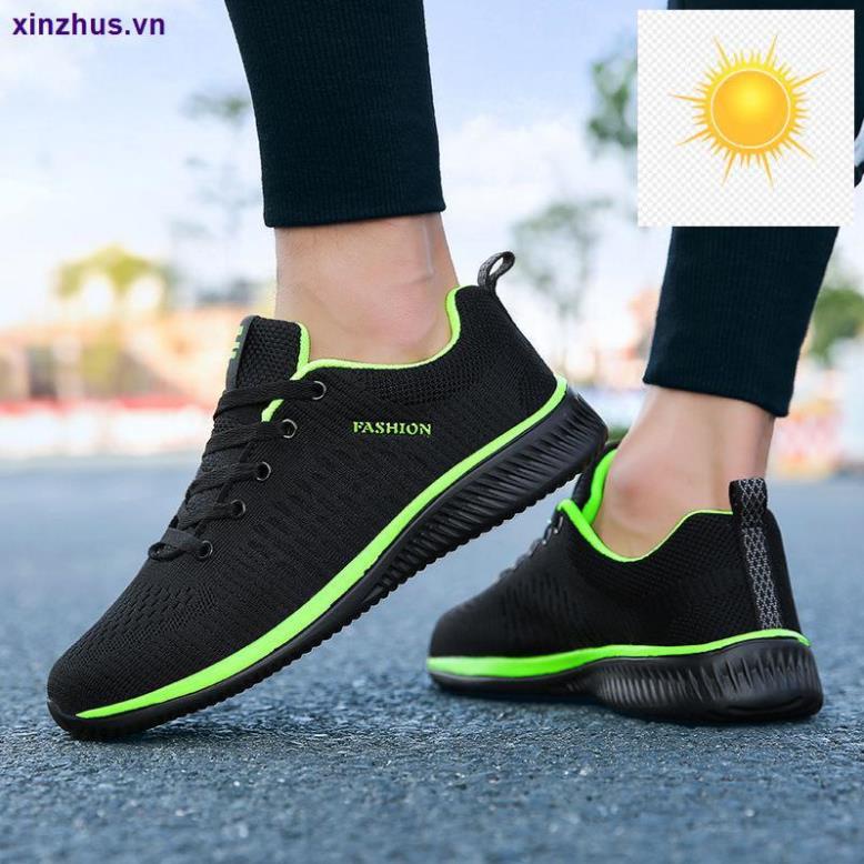 ️🎽 Giày thể thao thoáng khí size lớn 45 46 47 48 màu đen cho nam ️🎽