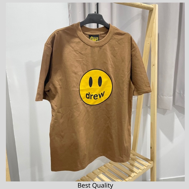 Áo thun Drew in hình siêu cấp Áo Drew mặt cười nam nữ cao cấp