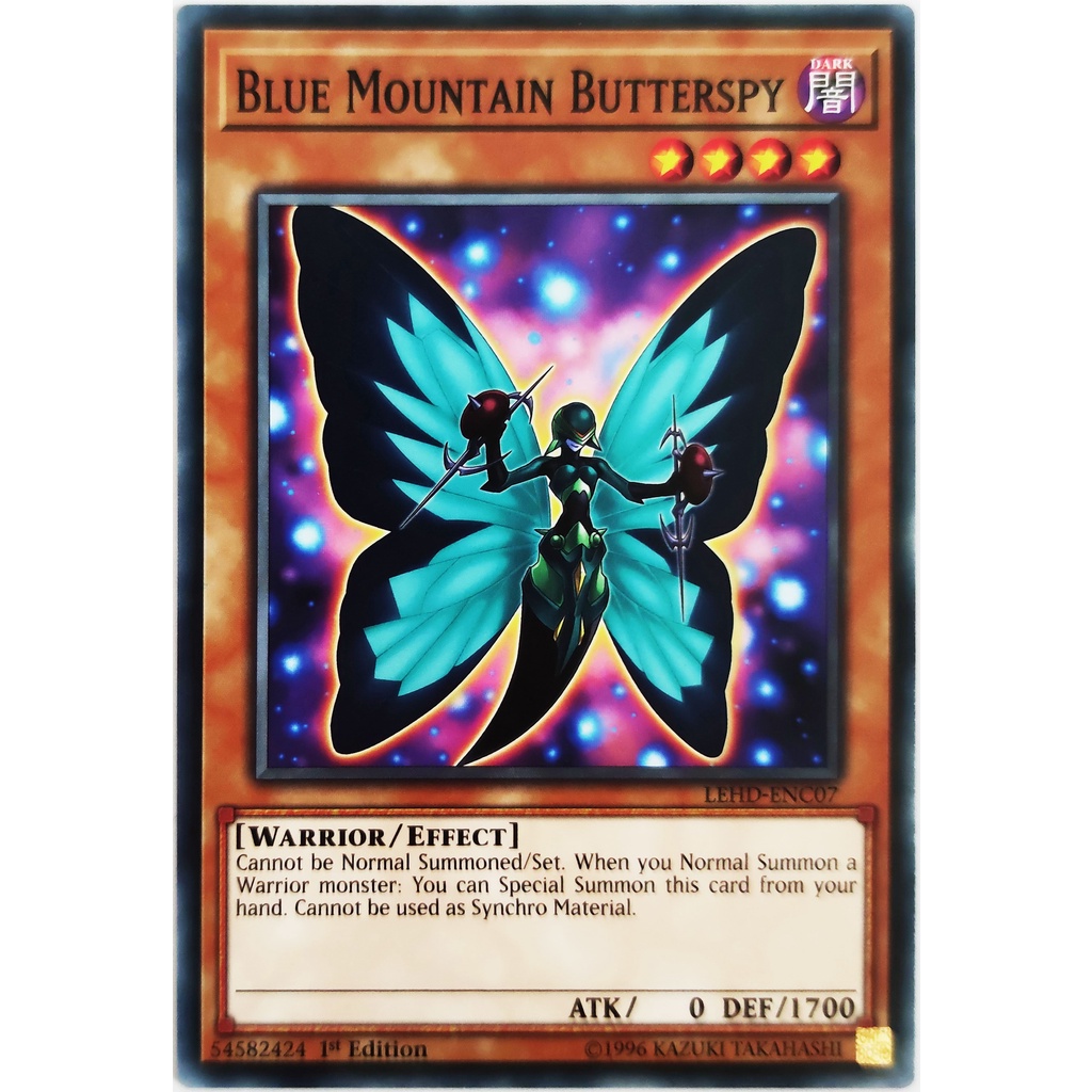 [Thẻ Yugioh] Blue Mountain Butterspy |EN| Common