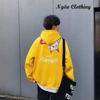Áo Hoodie Con mèo Form Rộng Cá Tính, Chất Liệu Nỉ Cao Cấp – Ngão Clothing HD11