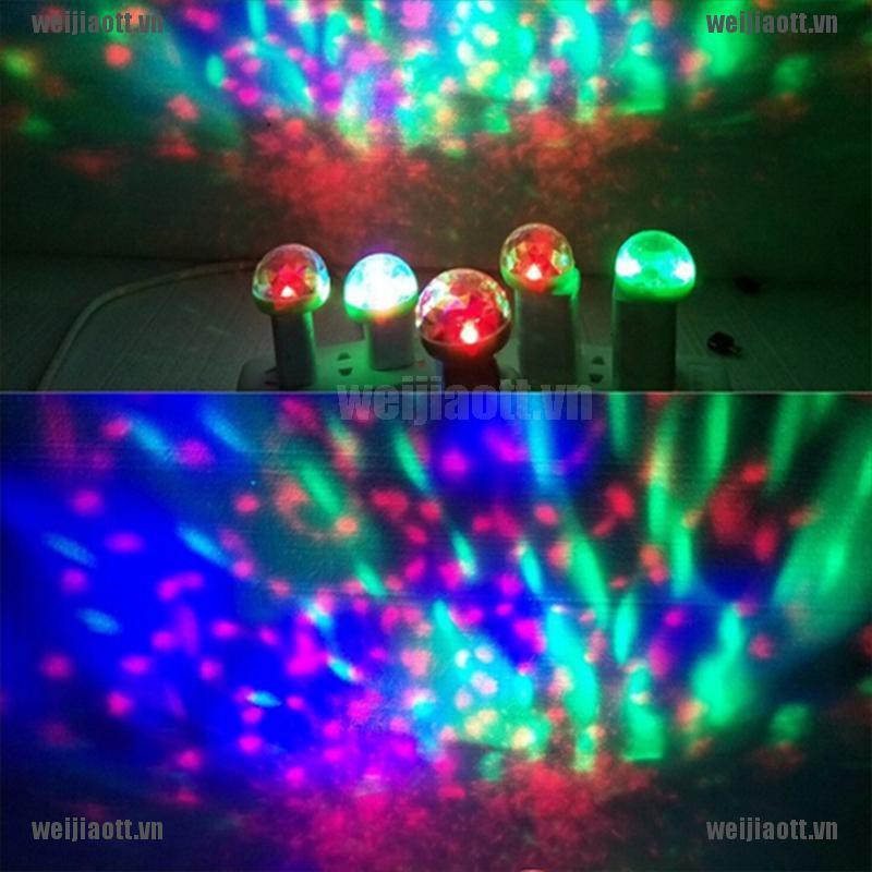 Đèn Led Disco Mini 4w Cổng Usb