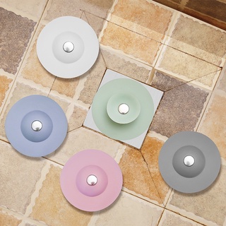 Nắp Chặn Lọc Rác Bồn Rửa Bát BẬT MỞ - Nắp Đậy Silicon Chặn Lông Tóc Bồn Tắm, Rửa Mặt - Ngăn Mùi Nắp Cống 88051