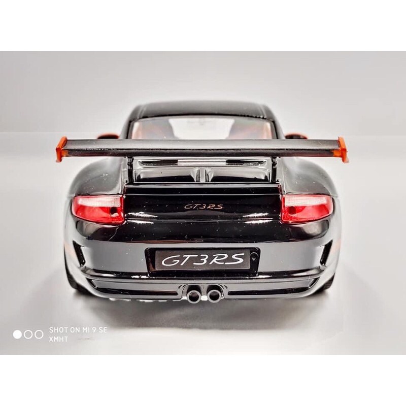 Xe Mô Hình Porsche 911 GT3 RS 1:24 Welly Đen