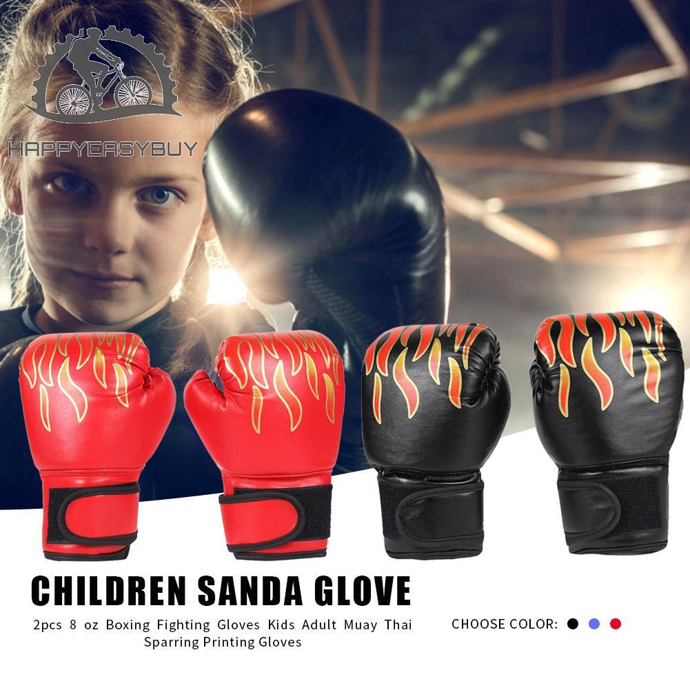 Set 2 Găng Tay Tập Boxing Thoáng Khí Cho Bé