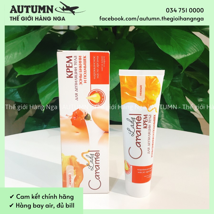 Kem tẩy lông Vùng Bikini & Nách Lady Caramel Kpem Nga | BigBuy360 - bigbuy360.vn