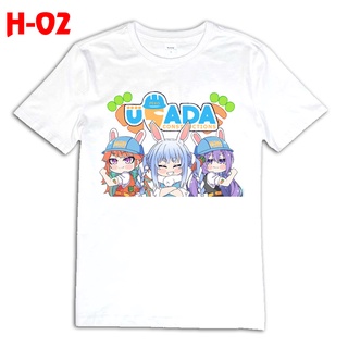 Áo thun anime Hololive Usada Pekora (áo giặt không bay màu)