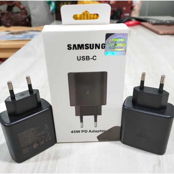 Bộ Sạc Nhanh Usb C 45W PD Cho Samsung S10 S20 S21 Note 10 10 Plus A70 A80 A51 A71 A72