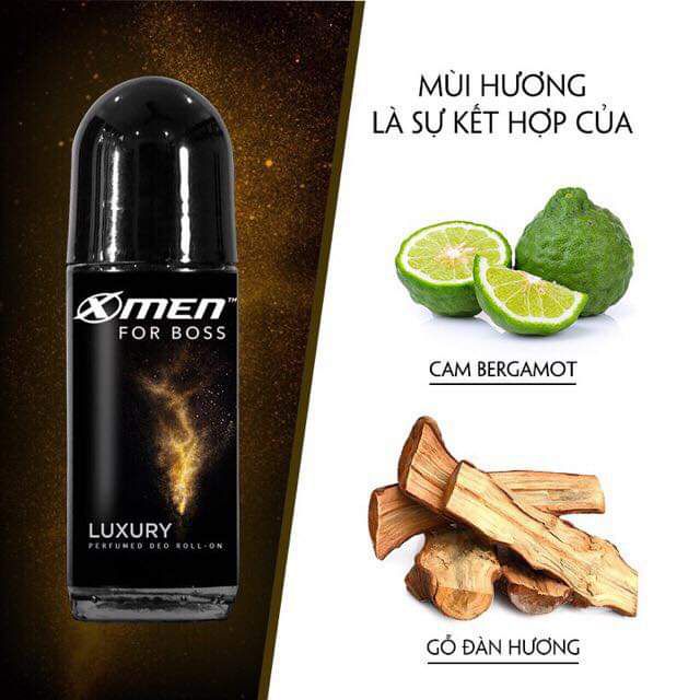 Lăn khử mùi X-men LUXURY 50ml