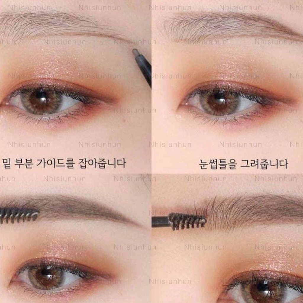 Chì kẻ mày 2 đầu Innisfree auto eyebrow pencil