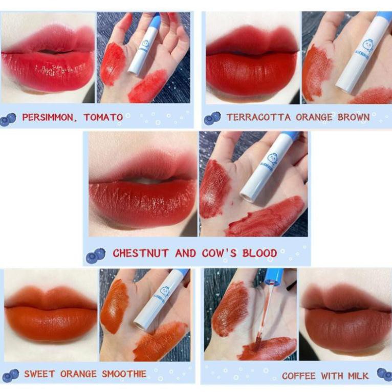 Set 5 Cây Son Kem Lì KTE Fluffy Matte Lip Glaze Xinh Xắn Dễ Thương Chuẩn Hàng Nội Địa Trung KING DC | BigBuy360 - bigbuy360.vn