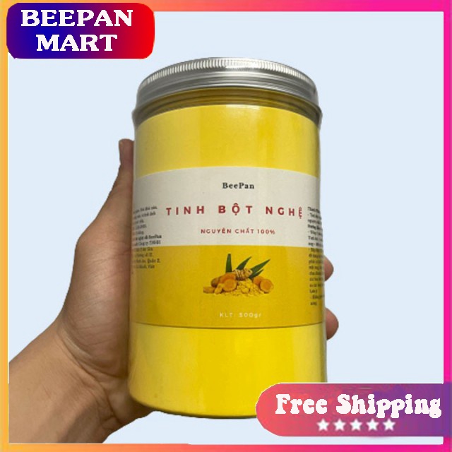 Tinh Bột Nghệ Đỏ Nguyên Chất BeePan Công Nghệ Nano Hàm Lượng Curcumin Cao