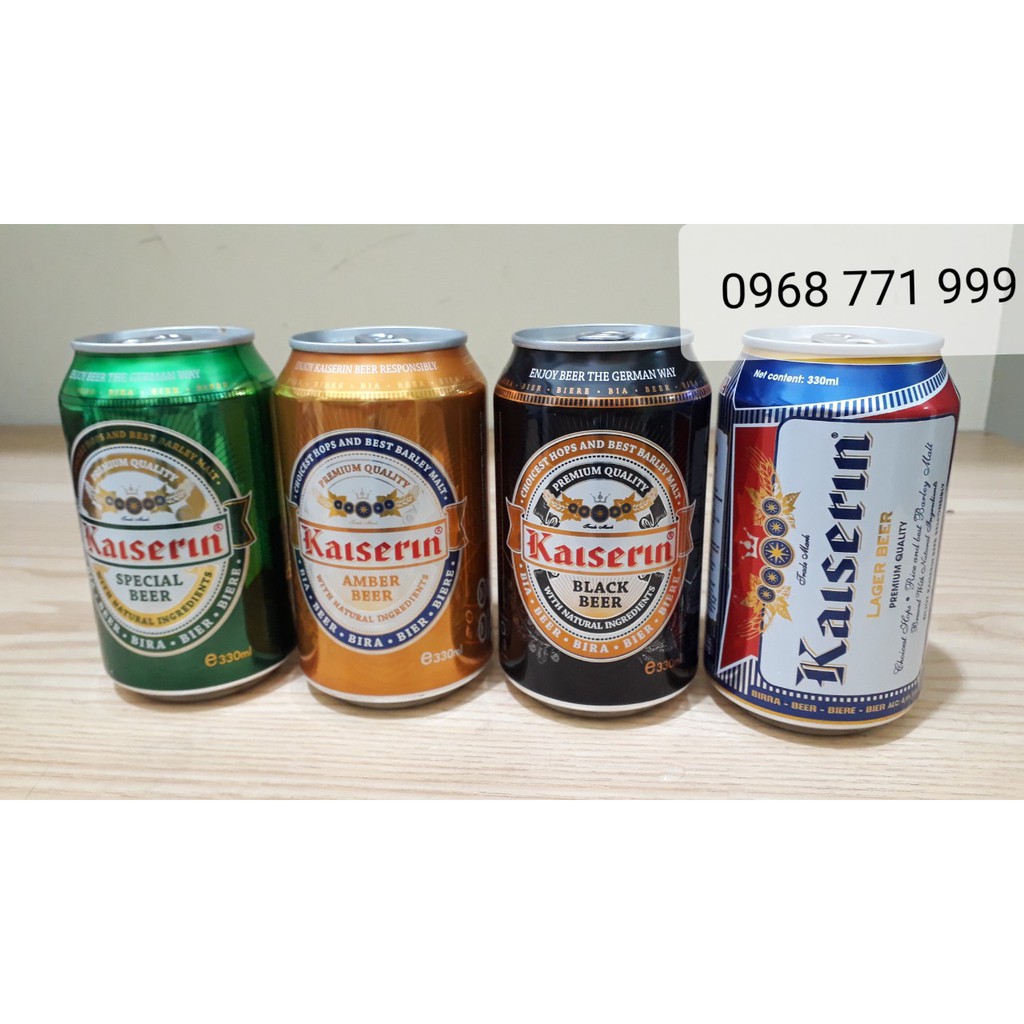 Bia lon Kaiserin chính hãng thương hiệu Đức