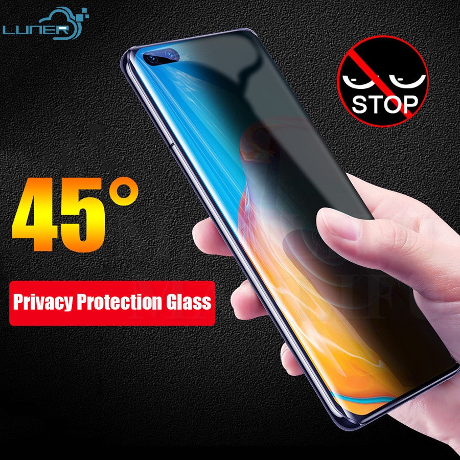 Kính cường lực chống nhìn trộm cho Huawei P30 P40 Pro P30Pro P40Pro Mate 20 30 Pro 20Pro 30Pro