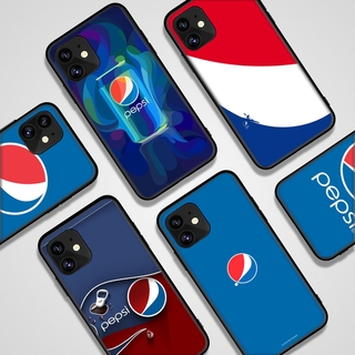Ốp điện thoại mềm in logo pepsi thích hợp cho Iphone 11 12 Mini Pro Max Se 2020